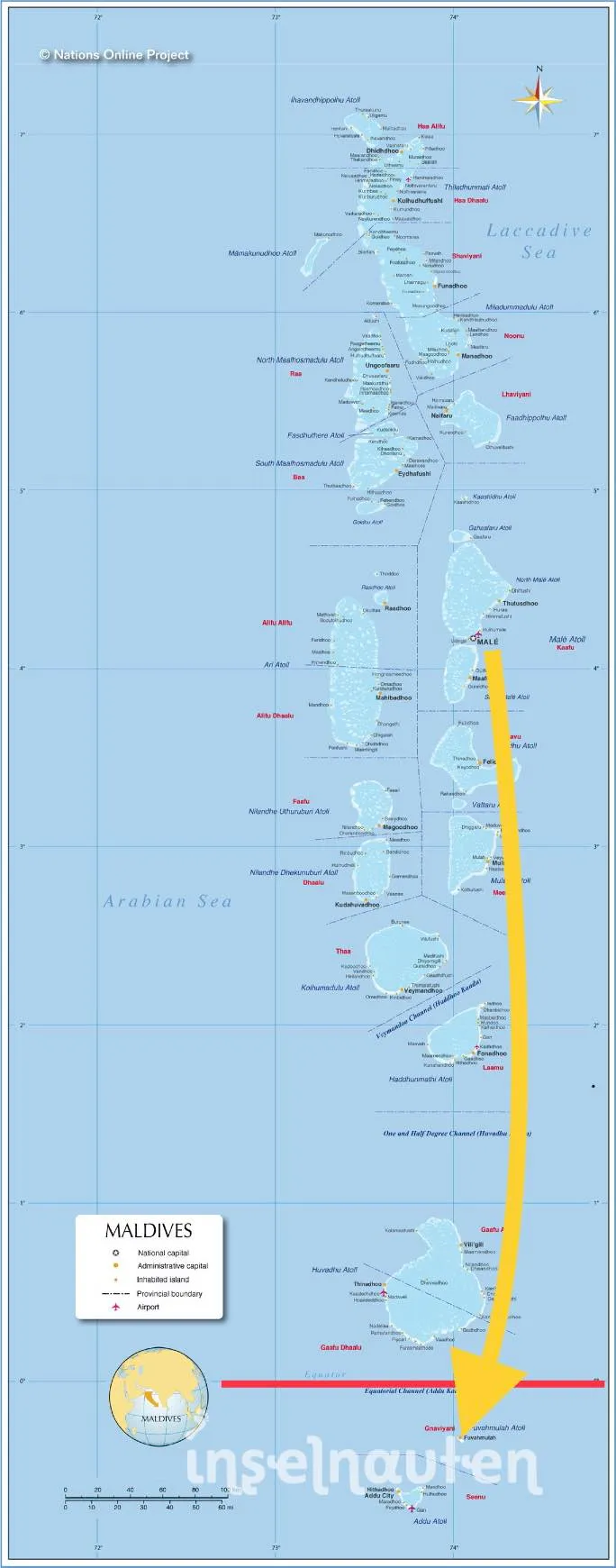 Fuvahmulah, Malediven