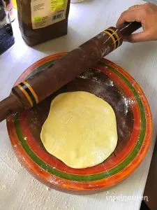 roshi ausrollen chapati
