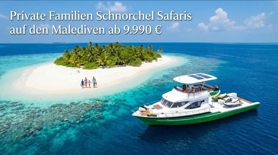 Private Familien-Schnorchel-Safari auf den Malediven