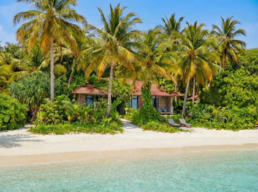 Unser Strandhaus auf den Malediven